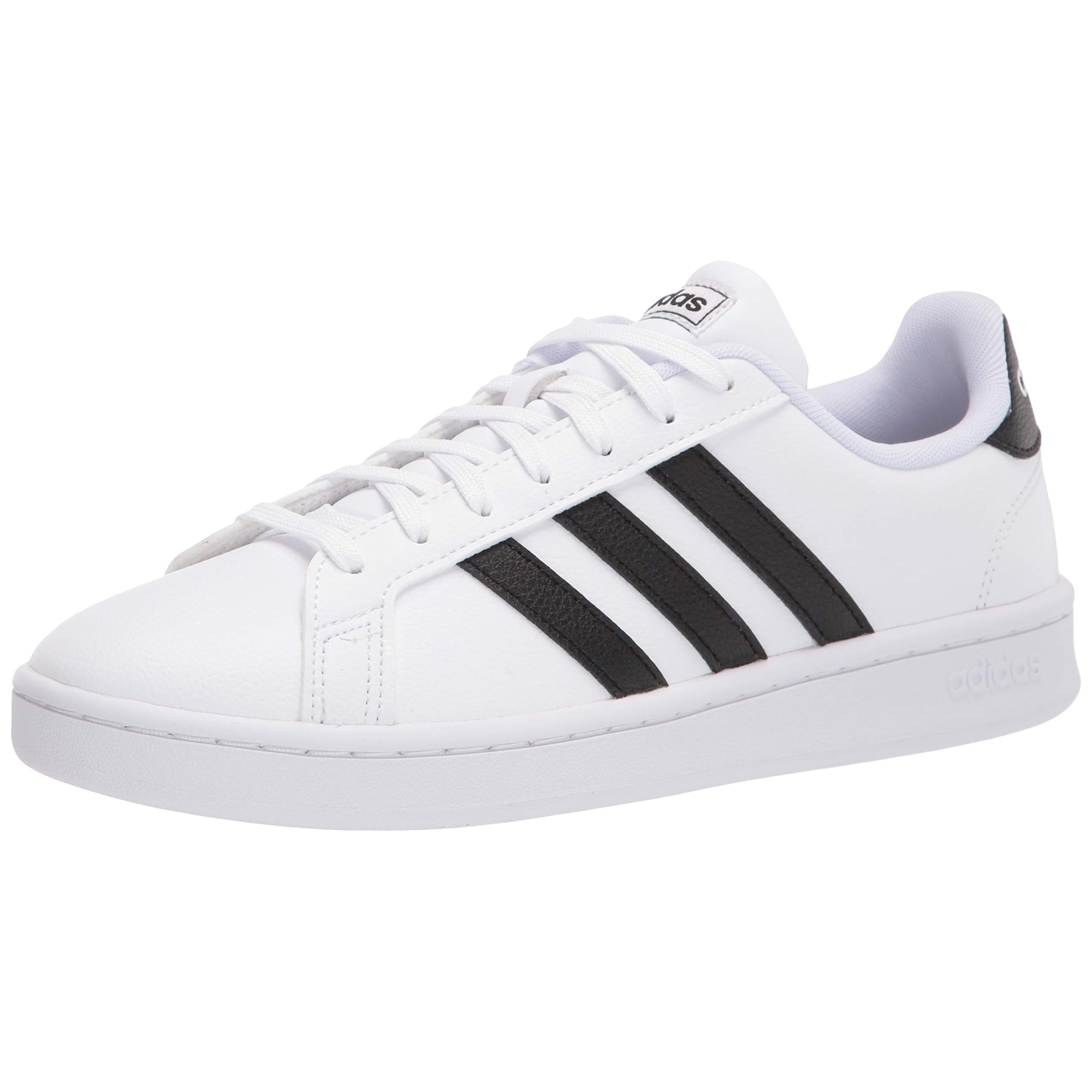 Zapato Adidas Grand Court Para Mujer Blanco/negro/blanco, Talla 7