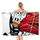 thumbnail image 1 of Presenta Pato Donald Toalla de playa de secado rápido con diseño temático, regalo para mujeres y niñas, ideal para cumpleaños, fans, amantes de la música, uso en la playa o al aire libre, 78 × 150 cm, 1 of 6