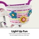 thumbnail image 3 of Cesta De Bicicleta Para Niños Con Flores Iluminadas Y Manillar, 3 of 7