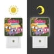 thumbnail image 2 of Bubu y los Búhos Pequeños Luz nocturna LED con sensor de anochecer a amanecer para dormitorio, baño, pasillo, escaleras - Lámpara LED nocturna de enchufe, 0.5W - 1 pieza, 2 of 5