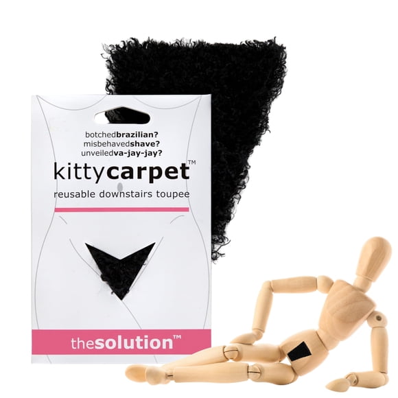 Peluca Merkin de Broma Fashion First Aid “Kitty Carpet”