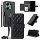 thumbnail image 1 of Funda tipo billetera FOXDOCK para Xiaomi Redmi Note 13 Pro 4G – Tapa abatible con correa para mujer, 1 of 5