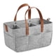 thumbnail image 4 of Bolsa De Pañales Para Bebés De Tela De Fieltro Compartimento Organizador De Productos Para Bebés Liviano Gris Claro, 4 of 5