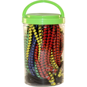 Genérico - Set 22 Unidades De Pulpo Elástico Multiuso Color Variados