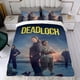 thumbnail image 4 of Loch Muerto Conjunto de sábanas temático, trío de piezas, cómodo y amigable con la piel, diseño único, regalo de decoración para el hogar para familiares, amigos y fans,173cm *218cm, 4 of 6