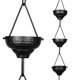 thumbnail image 1 of Cadenas de lluvia Monarch de aluminio negro 260 cm, 1 of 7