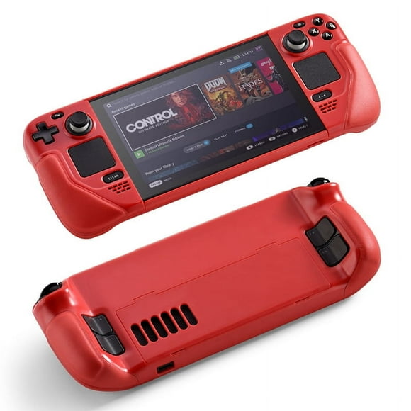 Funda Soporte AARONMEI para Steam Deck Roja