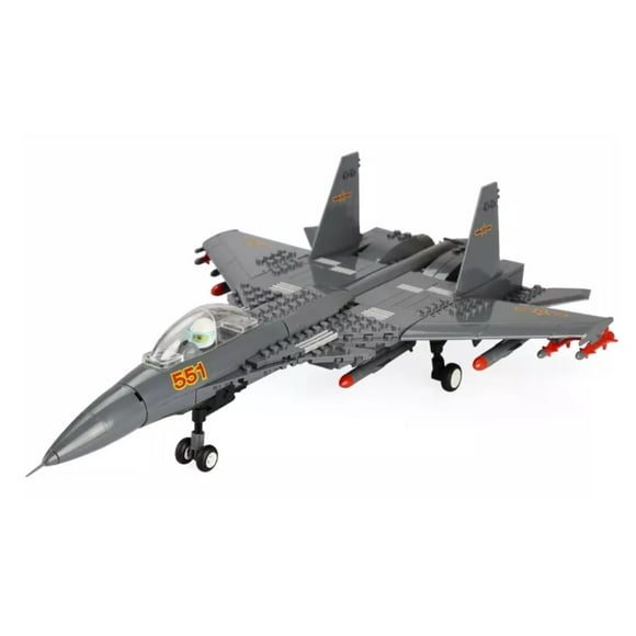 Avión Caza J-15B Flying Shark, compatible Lego
