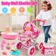 thumbnail image 2 of Coche para muñeca Qirptey de 11 pulgadas con 20 accesorios, 2 of 3