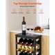 thumbnail image 4 of Portabotellas VEVOR 24 Botellas, 6 Niveles, Bambú Negro, 4 of 9