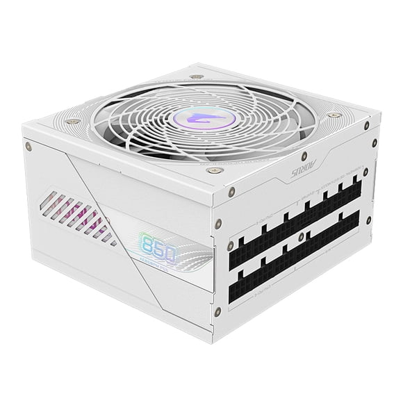 Fuente de Poder Gigabyte Aorus 850Watts GP-AE850PM PG5 ICE Platinum Full Modular