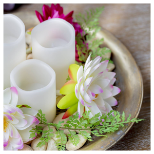 Movi - Set 3 Velas Led Decorativas Con Control