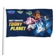 thumbnail image 1 of Robocar Poli Bandera impresa con temática, regalo perfecto para fanáticos, amigos y familiares, y adecuada para actividades al aire libre e interiores, decoraciones de fiesta. 120*180CM, 1 of 6