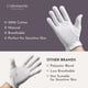 thumbnail image 3 of Guantes hidratantes Cottonnerie Basics para manos secas, 4 pares, 3 of 6