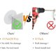 thumbnail image 2 of Anclajes para Muebles Utook Pack de 30 - 76 kg - Seguridad sin Taladro, 2 of 7