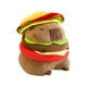 thumbnail image 2 of Hamburguesa Carpincho Peluche Peluche Carpincho Muñeca Para Adultos Regalo De Vacaciones Adolescentes 30cm, 2 of 3