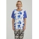 thumbnail image 1 of Polera Mujer Cruce Cuello Azulino, 1 of 7