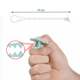 thumbnail image 2 of Porta Chupete Clip Plastico Cadena Afirmador Colgante, 2 of 3