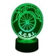 thumbnail image 1 of Lampara Ilusion 3D Audax Italiano de 7 colores, Base touch, 1 of 6