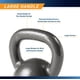 thumbnail image 3 of Kettlebell Marcy Hammertone HKB-020 de hierro fundido de 9 kg/20 lb, 3 of 7
