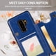 thumbnail image 2 of Flip Folio Leather Wallet Protective Case, Card Holder Slots Pockets Back Cover For Samsung S9+, 2 of 3