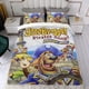 thumbnail image 4 of Scooby-Doo Piratas Conjunto de sábanas temático, trío de piezas, cómodo y amigable con la piel, diseño único, regalo de decoración para el hogar para familiares, amigos y fans,140cm *210cm, 4 of 6