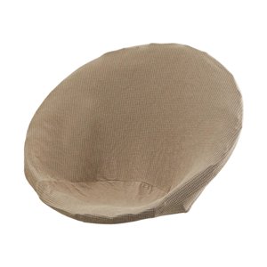 Magideal - Cubierta De Silla De Platillo Jacquard Silla Lunar Slip -Slip Sentable Asiento De Asiento Lavable Solo Reemplazar Para El Comedor Hotel Casa Sala De Caqui