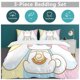 thumbnail image 5 of Cinnamoroll Quilt Set Thicken Soft 3 Pieces Bedding Set All Season Duvet Cove with 2 Pillowcases for Adult Women Girls Teens Home Room Decor, 5 of 5