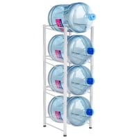 Genérico - Estante Organizador Rack 4 Botellones Bidones Agua 20Lts Blanco