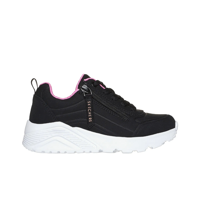 Zapatillas Urbanas Skechers Uno Easy Zip Infantil | 310387L-Bkrg - Talla 29