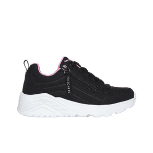 Zapatillas Urbanas Skechers Uno Easy Zip Infantil | 310387L-Bkrg - Talla 27