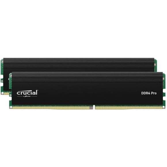 Memoria de escritorio RAM Crucial Pro de 32 GB (2 x 16 GB) DDR4 de 3200 MHz
