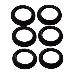 Bothyi - 6 Piezas E26 Anillos Exteriores Portalámparas Adaptador De Pantalla De Lámpara Anillos De Casquillo De Lámpara E27 Virola Negra