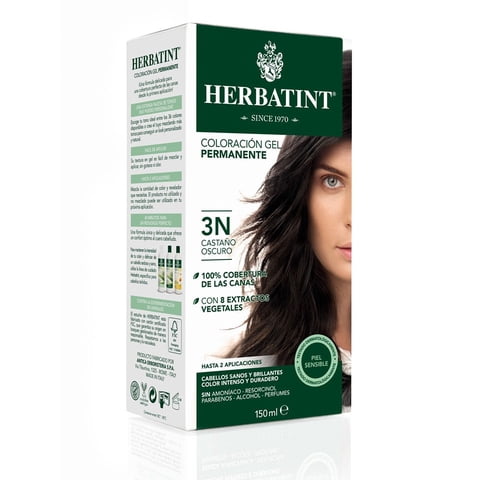 Herbatint - Coloración Permanente Natural 3N- Castaño Oscuro Natural