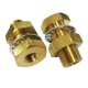 thumbnail image 1 of Acoplamiento de mamparo para tanque Legines 1/4 NPT hembra de latón, 1 of 6