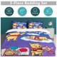 thumbnail image 5 of Winnie The Pooh Bed Duvet Cover Microfiber Bedding Sets 3D Printed Lightweight 3 Piece Comforter Sets for Kids Boys Girls, 5 of 5