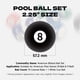 thumbnail image 5 of Juego de bolas de billar Empire USA de 2.25” reglamentarias para pool con bola blanca, 5 of 7