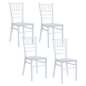 Tododescuento - Pack 4 Sillas Chiavari Blancas