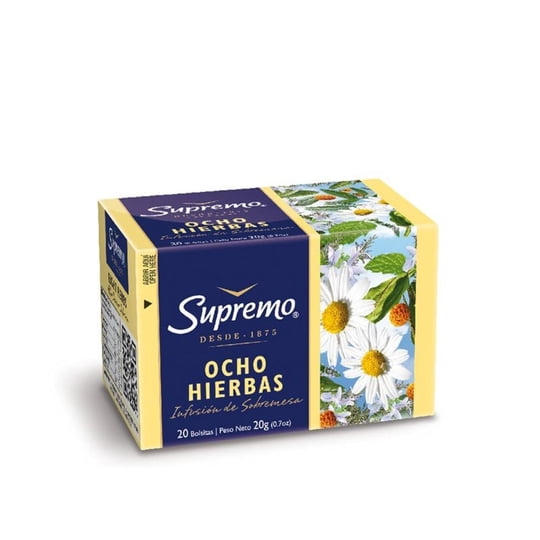 Hierba Ocho Hierbas Caja 20 g Supremo