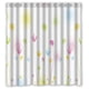 thumbnail image 1 of Cortina de ducha de lirio colorido, juego de cortina de baño con ganchos, tamaño 66 x 72 pulgadas, 1 of 3