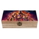 thumbnail image 1 of Caja Organizadora de Madera Rústica Marvel Desmarcar, 1 of 6