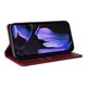 thumbnail image 3 of Funda Billetera de Cuero para Google Pixel 9A con Tarjetero y Soporte - Tapa Magnética Rojo, 3 of 6