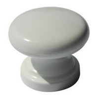 Dvp - Perilla Euro 32 Mm Blanco Bolsa 20 Un