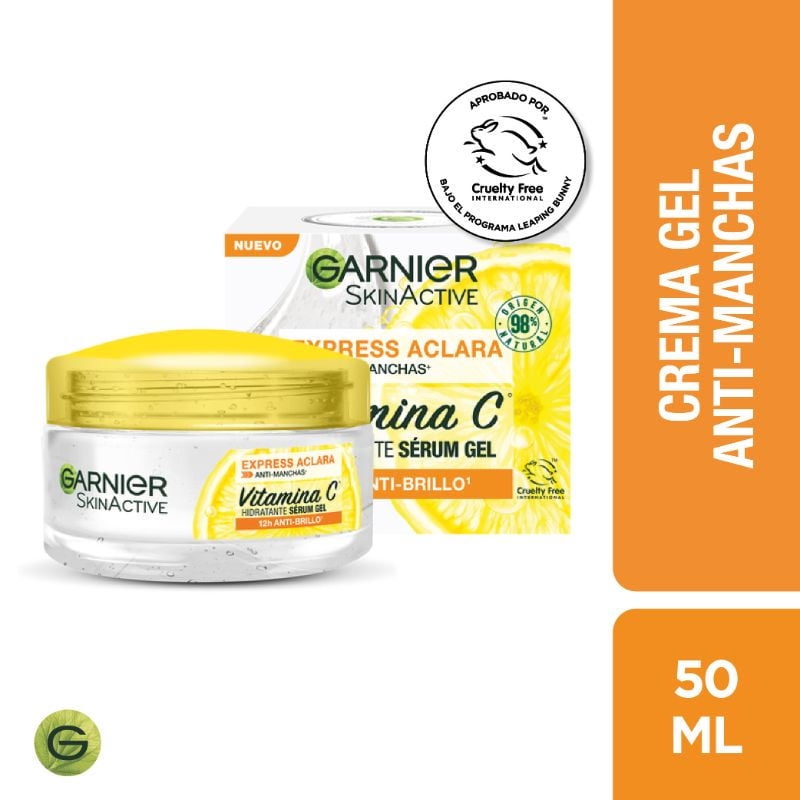Crema Gel Hidratante Garnier Express Aclara 50 ml Garnier Skin Active