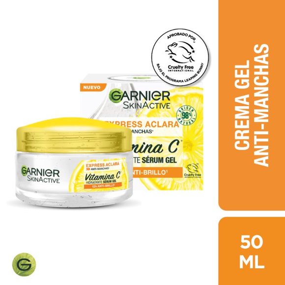 Crema Gel Hidratante Garnier Express Aclara, 50 ml