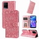 thumbnail image 5 of Funda tipo cartera FOXDOCK para Vivo Y21s , diseño girasol en relieve, cuero PU, cierre magnético, soporte y tarjetero, 5 of 5