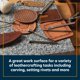 thumbnail image 4 of Tabla de cortar Weaver Leather 15 cm – losa de granito, 4 of 6