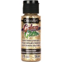 Pintura Acrílica Decoart Galaxy Glitter Starburst Champagne 59Ml