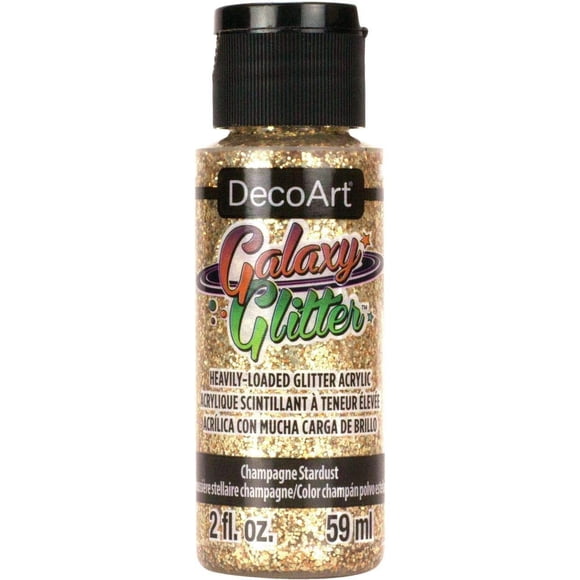 Pintura acrílica DecoArt Galaxy Glitter Starburst Champagne 59ml