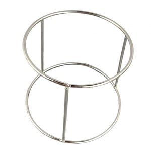 Bothyi - Estante Para Bandeja De Mariscos, Soporte Para Plato De Aperitivos, Soporte De Acero Inoxidable, 18X15X16Cm